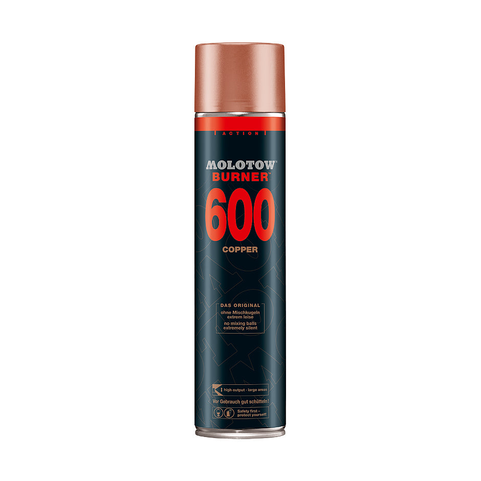 Molotow Burner Copper 600ml - High-Pressure Chrome Spray Paint