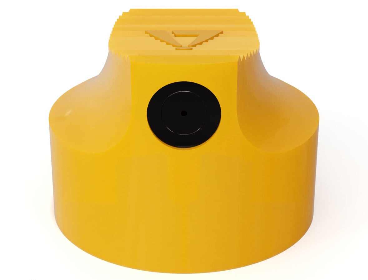 3X Banana Skinny Universal Cap (Yellow With Black Dot)