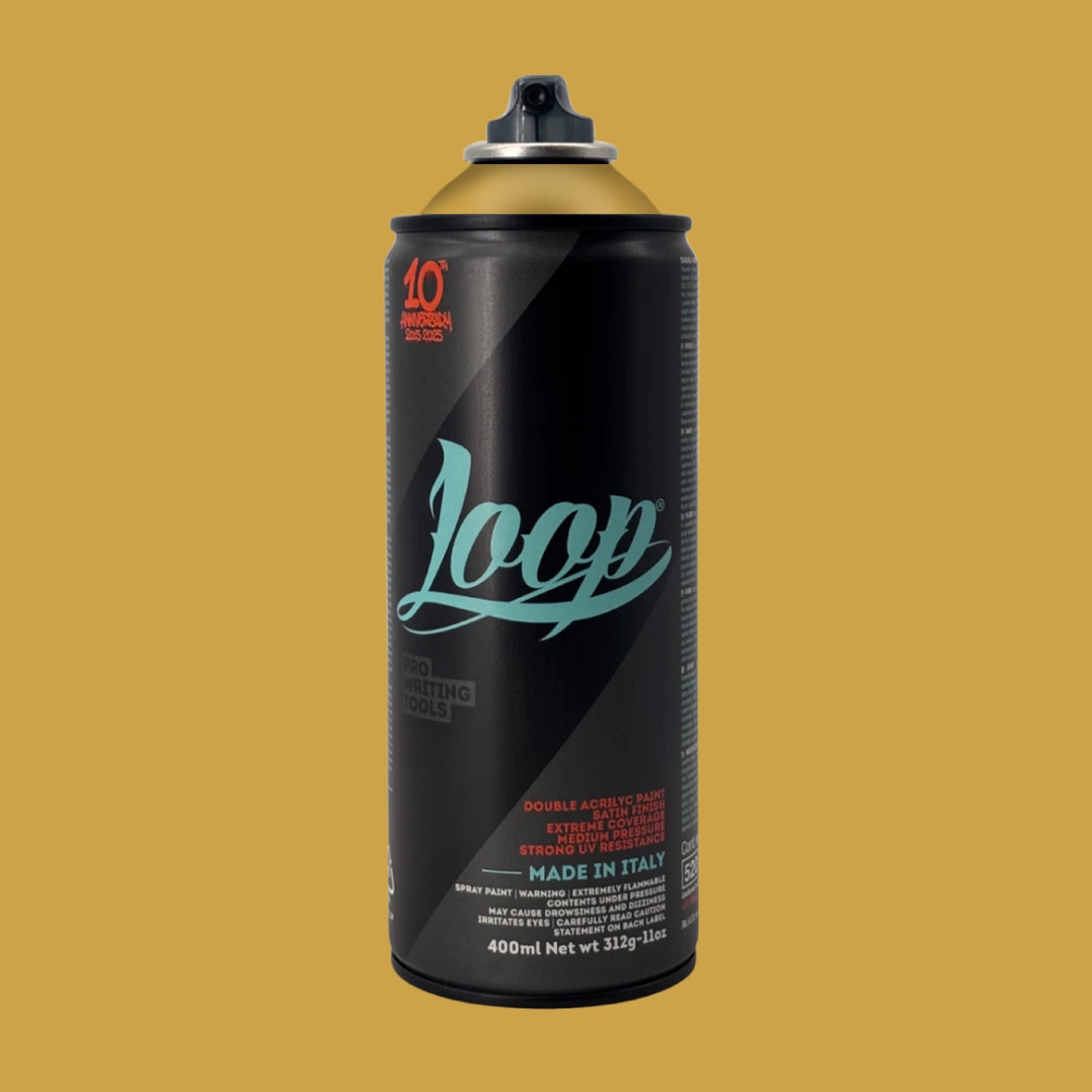 Loop Spray Paint 400ml Heavymetal Gold LP-401