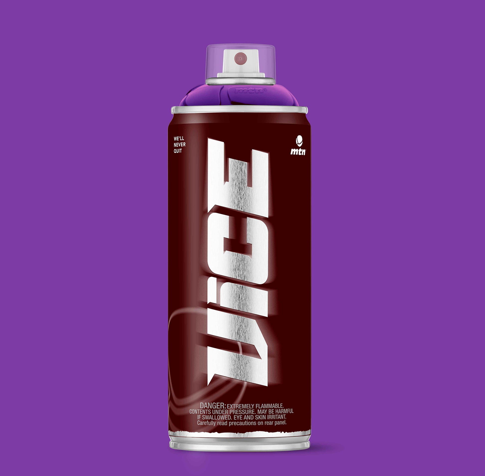 MTN VICE Haze Purple can – soft purple paint on coloured background