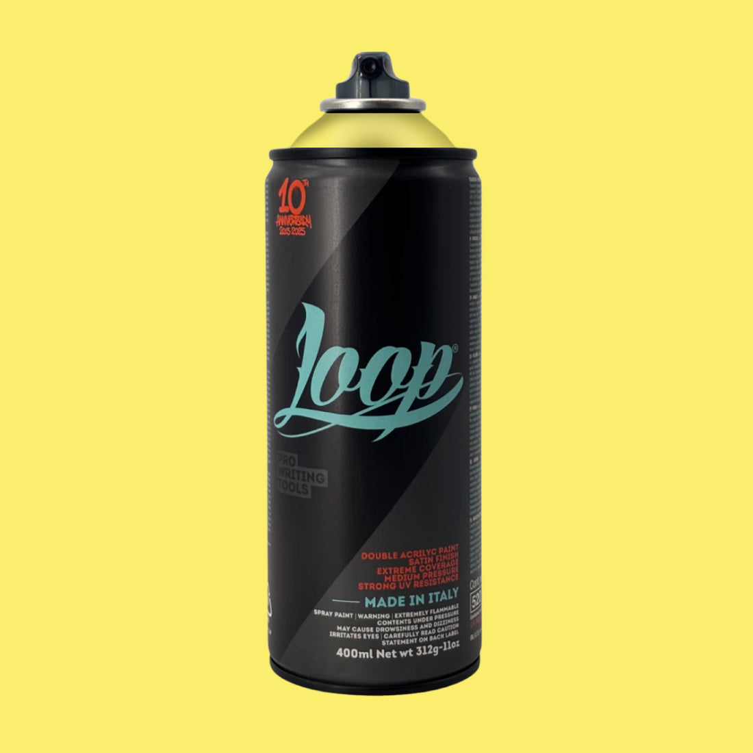 Loop spray paint 400ml can in Barcelona LP-107, sold at Paintbox Graffiti in London