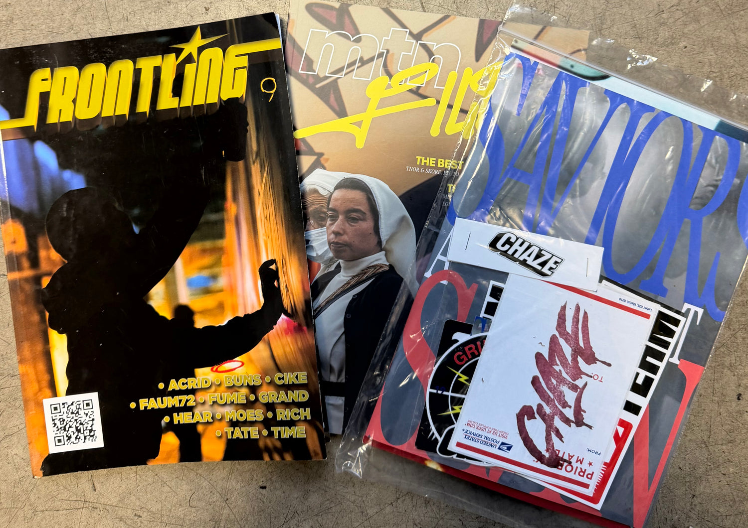 Graffiti Magazines & Books