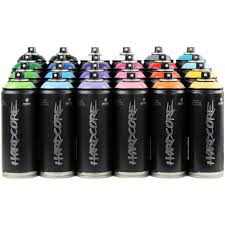 24 MTN high pressure gloss graffiti spray cans