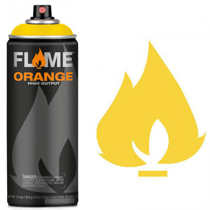 Flame Orange 400ml Spray Paint Colours