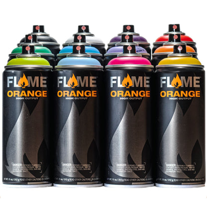 Flame Orange 400ml Spray Paint Colours