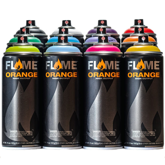 Flame Orange 400ml Spray Paint Colours