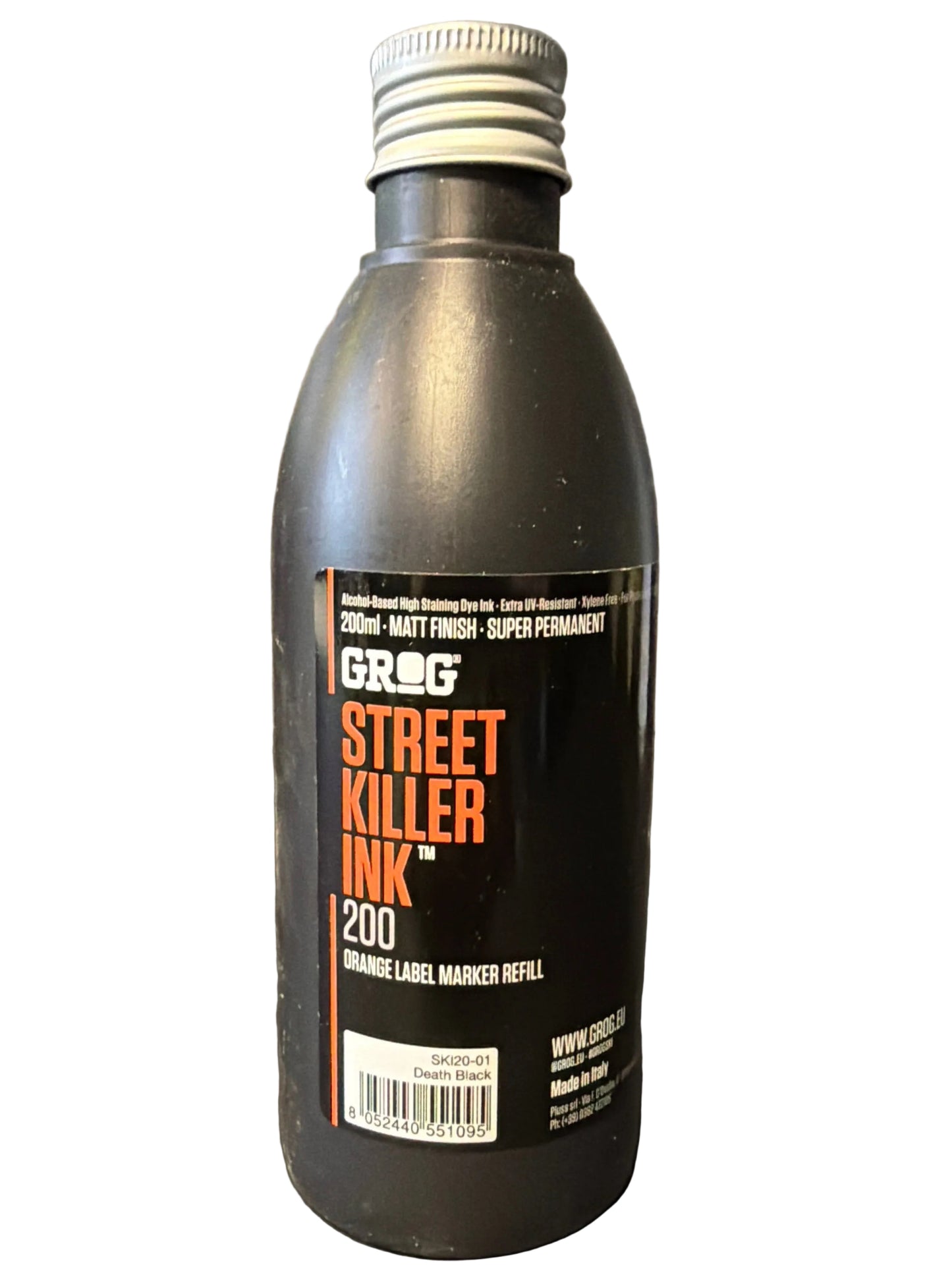 Grog Street Killer Ink Death Black 200ml