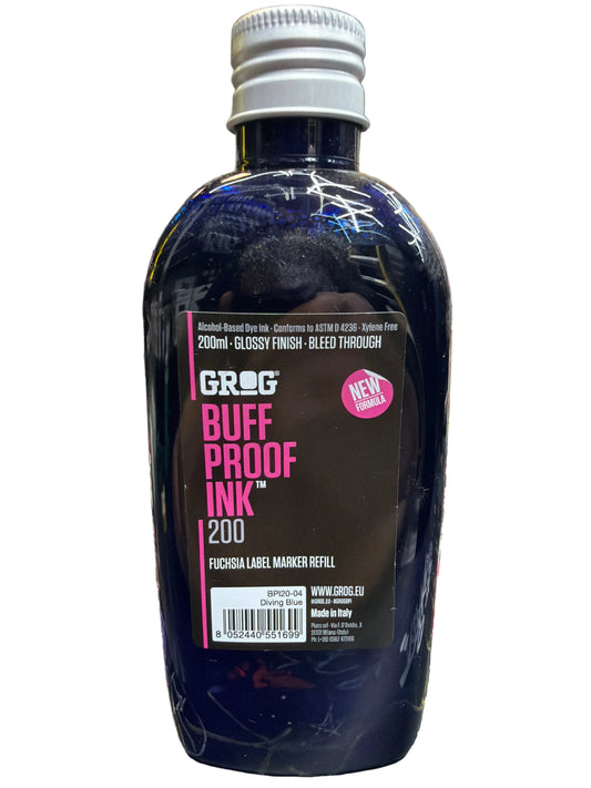 Grog Buff Proof Ink 200 – Diving Blue (200ml)