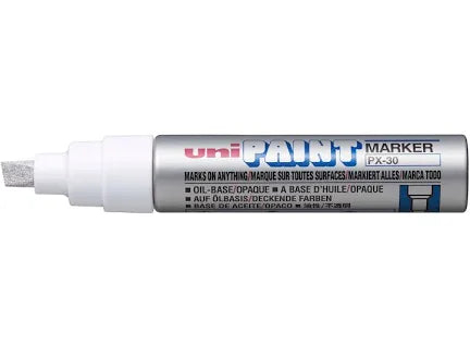 Uni Paint Marker PX-30 – Broad Tip Oil-Based Permanent Marker