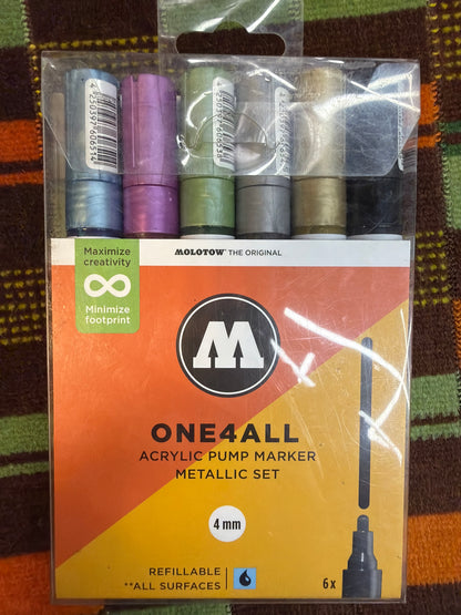 Molotow acrylic 4mm set
