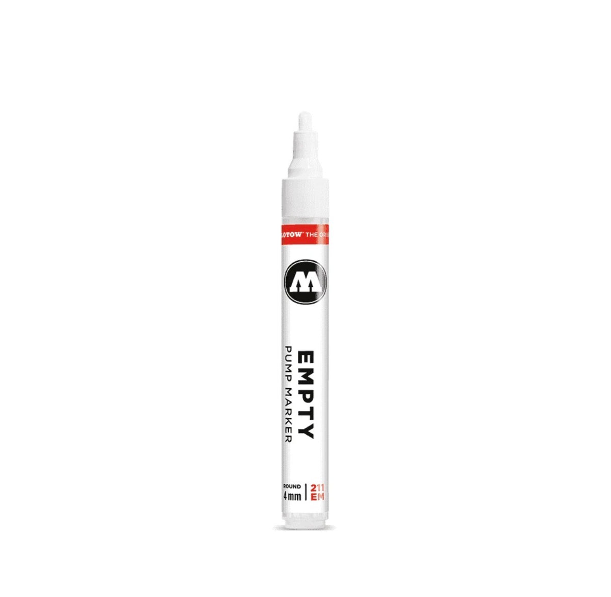 MOLOTOW ONE 4 ALL 211EM - 4MM NIB EMPTY PUMP MARKER PEN