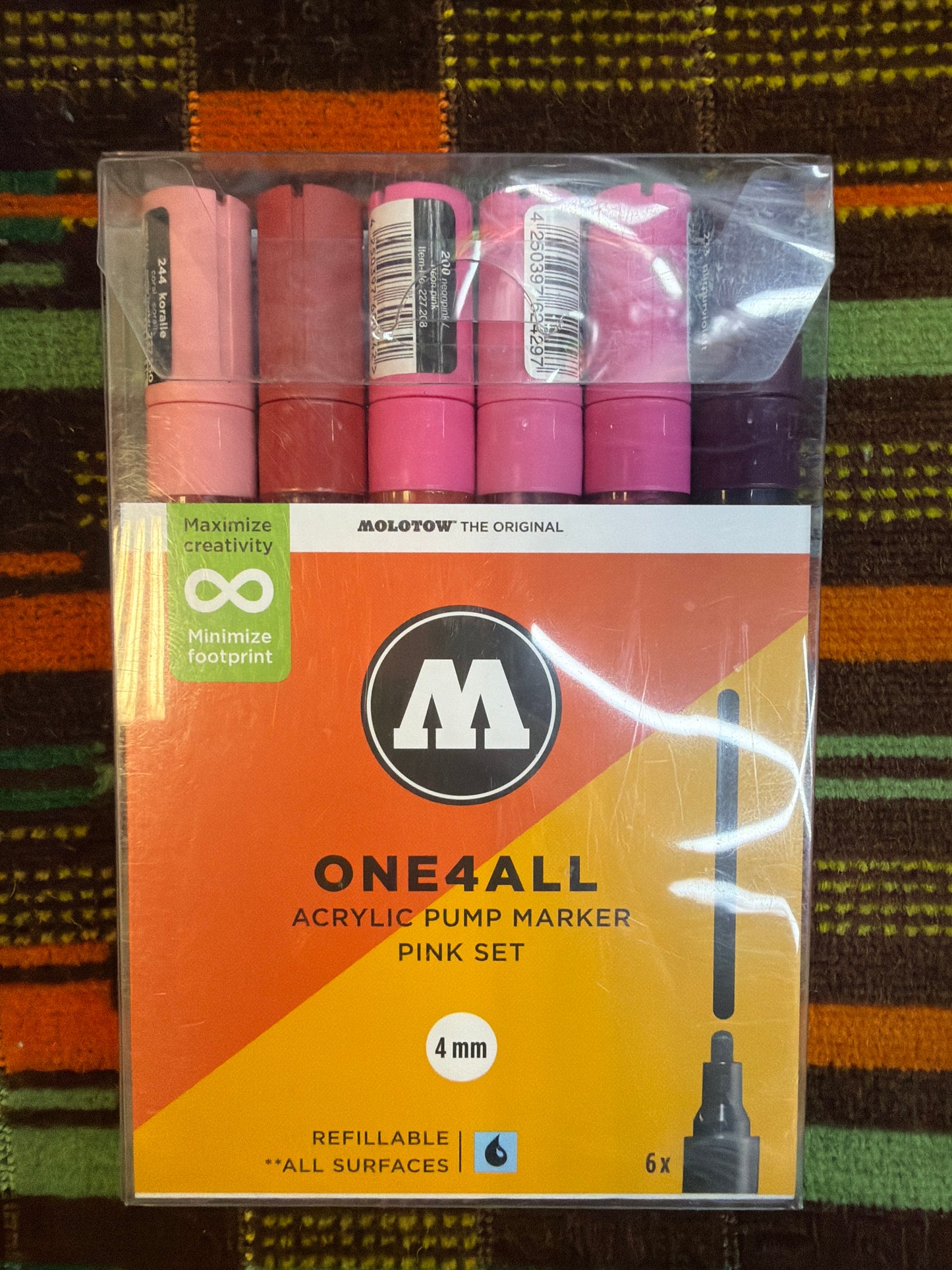 Molotow acrylic 4mm set