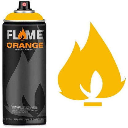 Flame Orange 400ml Spray Paint Colours