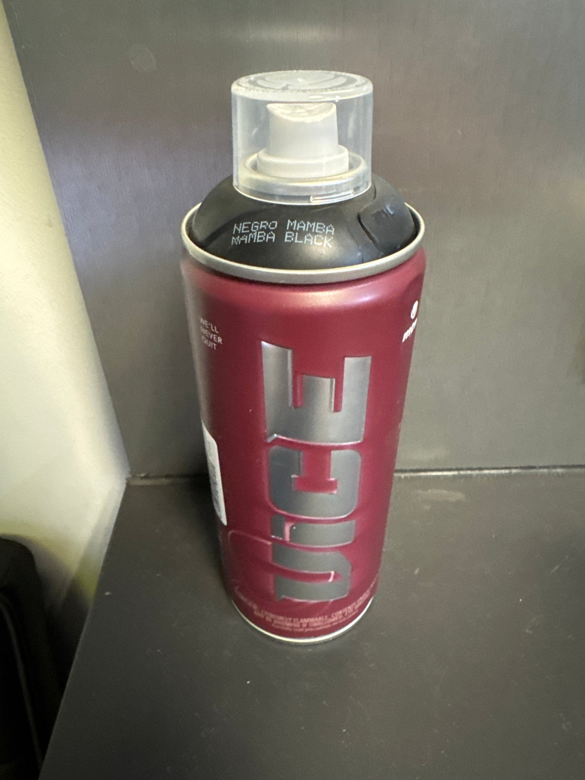 MTN Vice Vanta Black 400ml spray paint