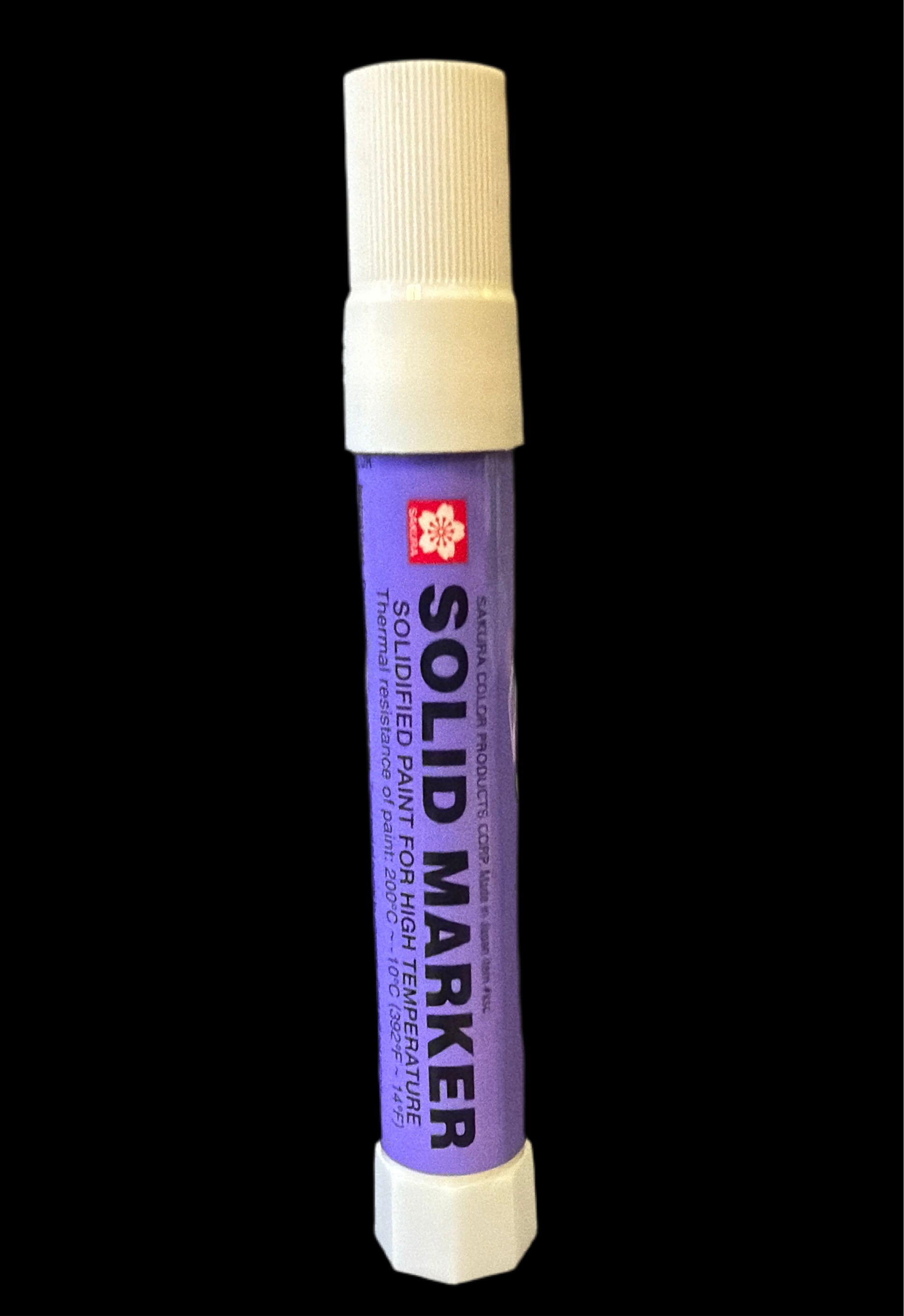 Sakura Solid Marker White paint stick for metal, plastic and glass