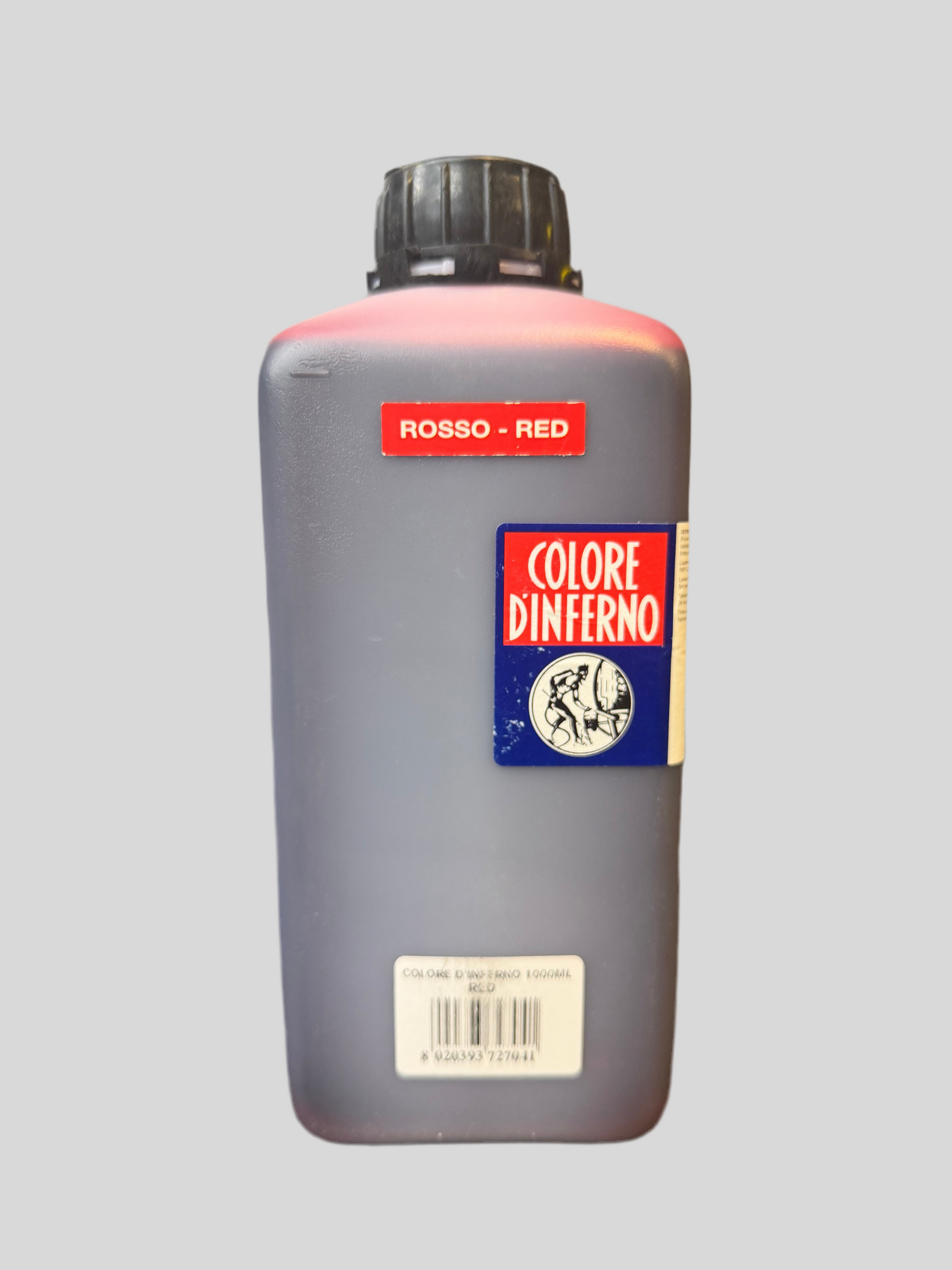 Colore D’Inferno Inferno Ink Rosso-Red 1000ml dye bottle