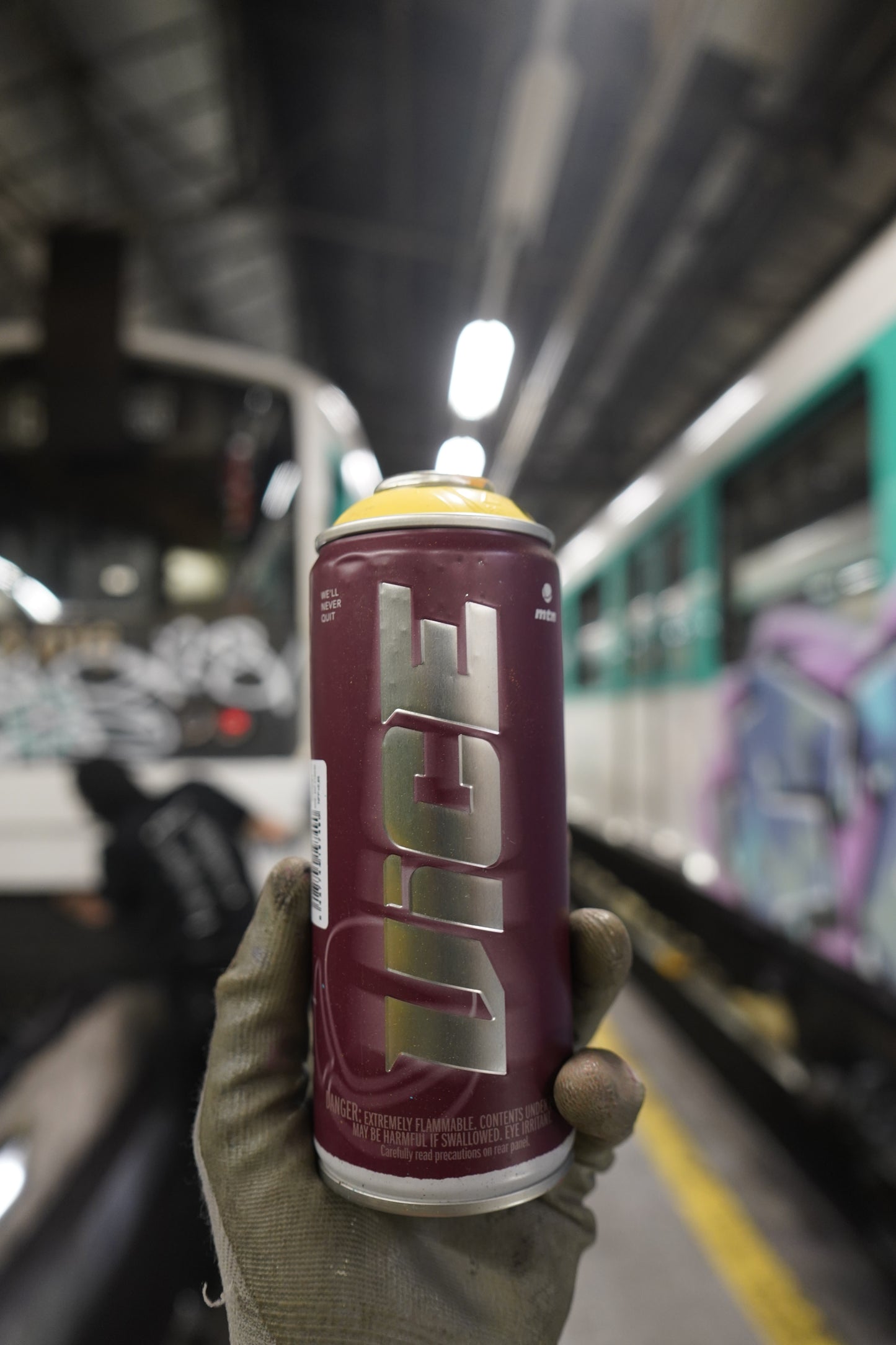 MTN Vice Spray Paint 6-Pack Bundle – 400ml Graffiti Cans (Mixed Colours)