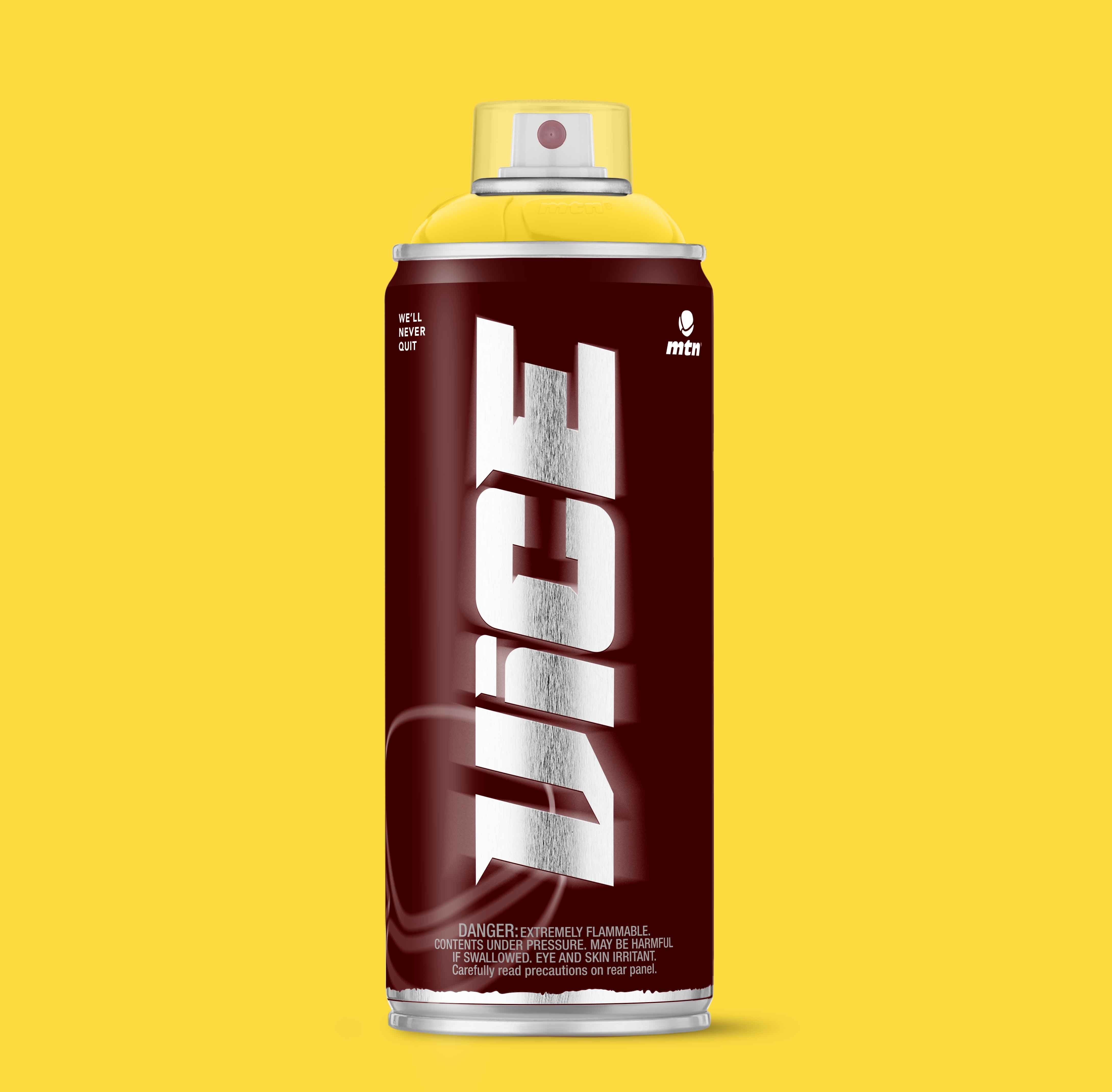MTN Montana Colors Vice Spray Paint 400ml Delivery Yellow – Paintbox