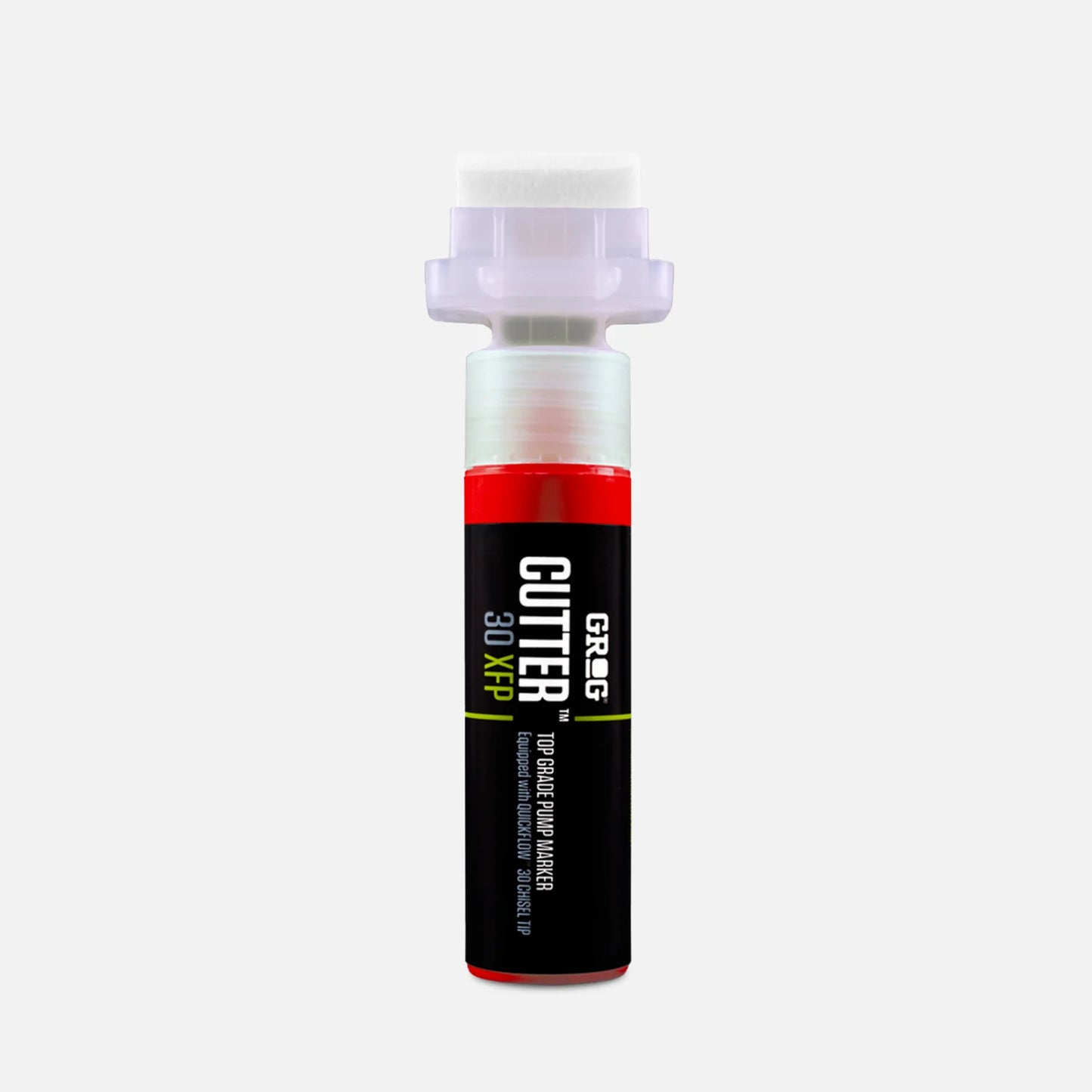 Grog Cutter Ferrari Red 30 XFP Wide Chisel Tip Pen