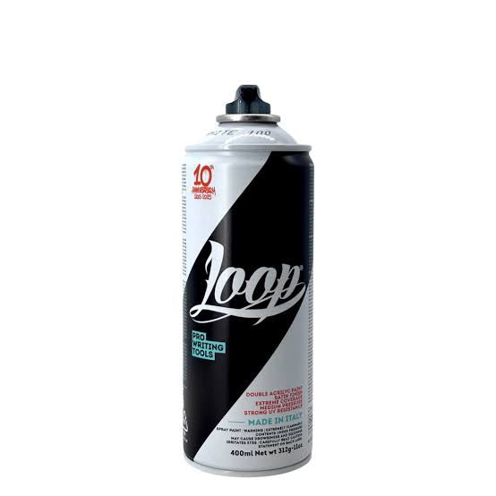 Loop Spray Paint 400ml White LP-100