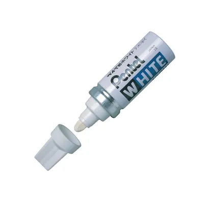 Pentel White Permanent Paint Marker 100W – Bullet Tip Multi-Purpose