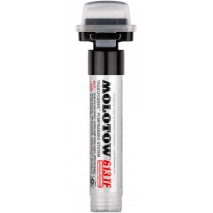 Molotow paint marker on a white background