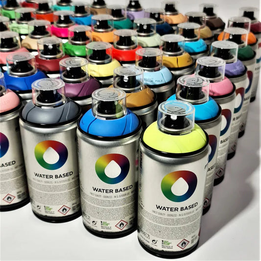 MTN Montana Colours Water-Based 300ml Spray Paint – Indoor & Outdoor Artist Paint