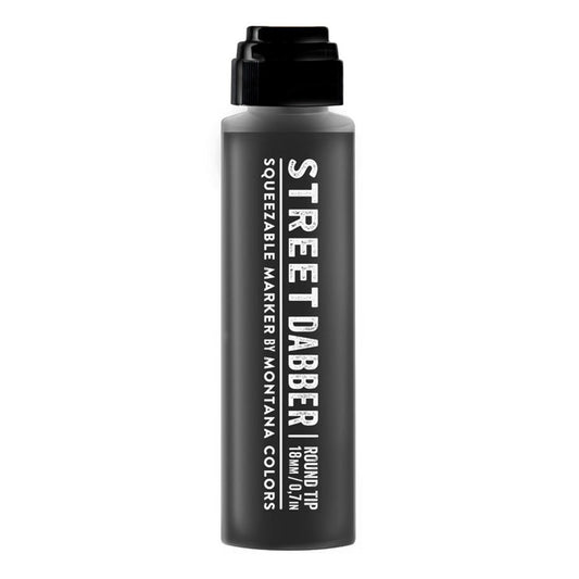 MTN Street Dabber Ink – 18mm Round Tip | Black Squeezer Marker