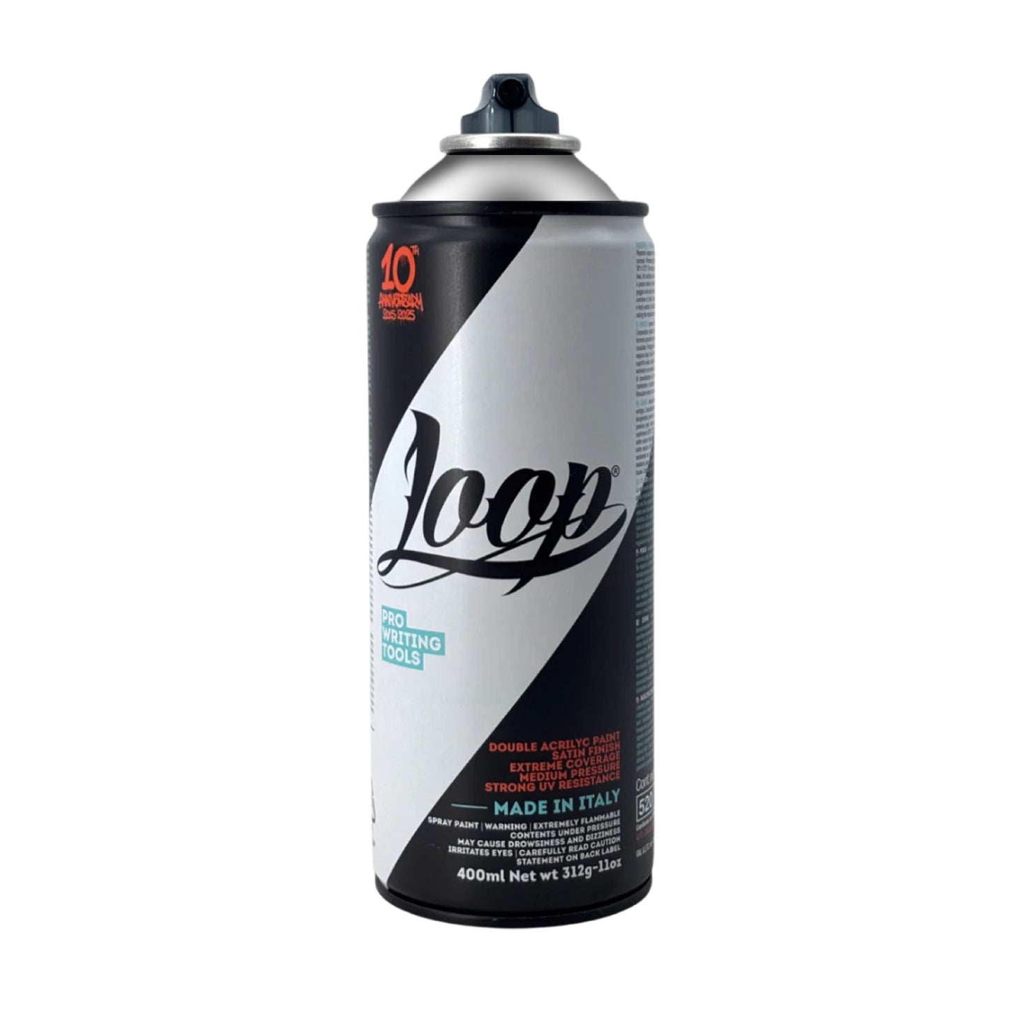 Loop Spray Paint 400ml Gloss White LP-101