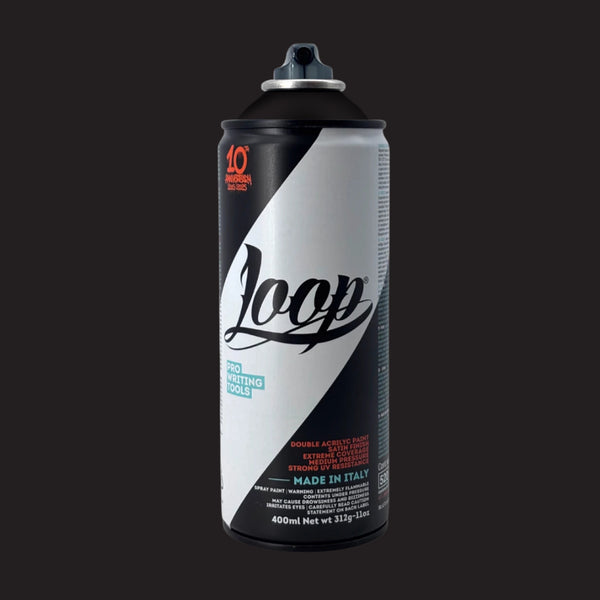 Multi Loop Spray Loop Spray Paint 400ml Black LP-104 | Paintbox