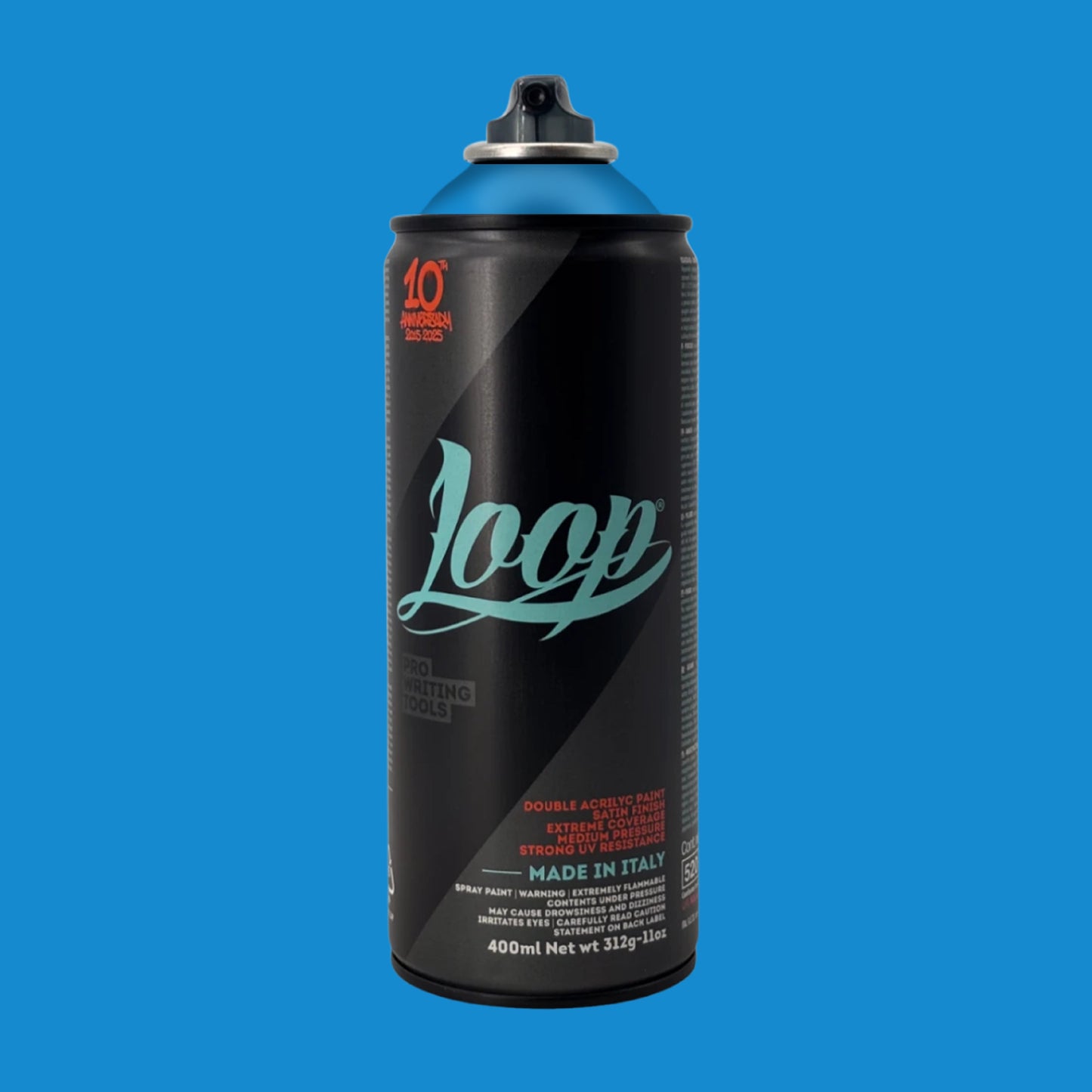 Loop Spray Paint 400ml Fluo Blue LP-409
