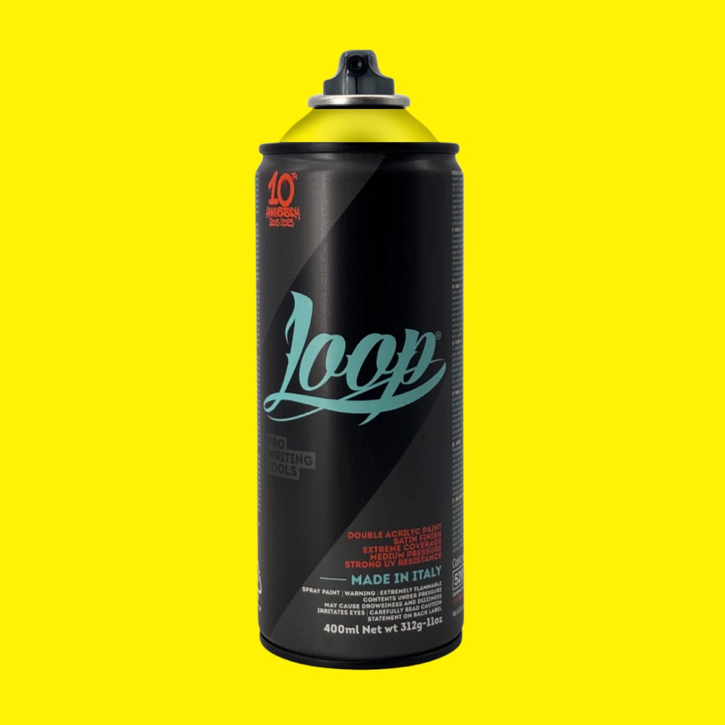 Loop Spray Paint 400ml Fluo Yellow LP-410
