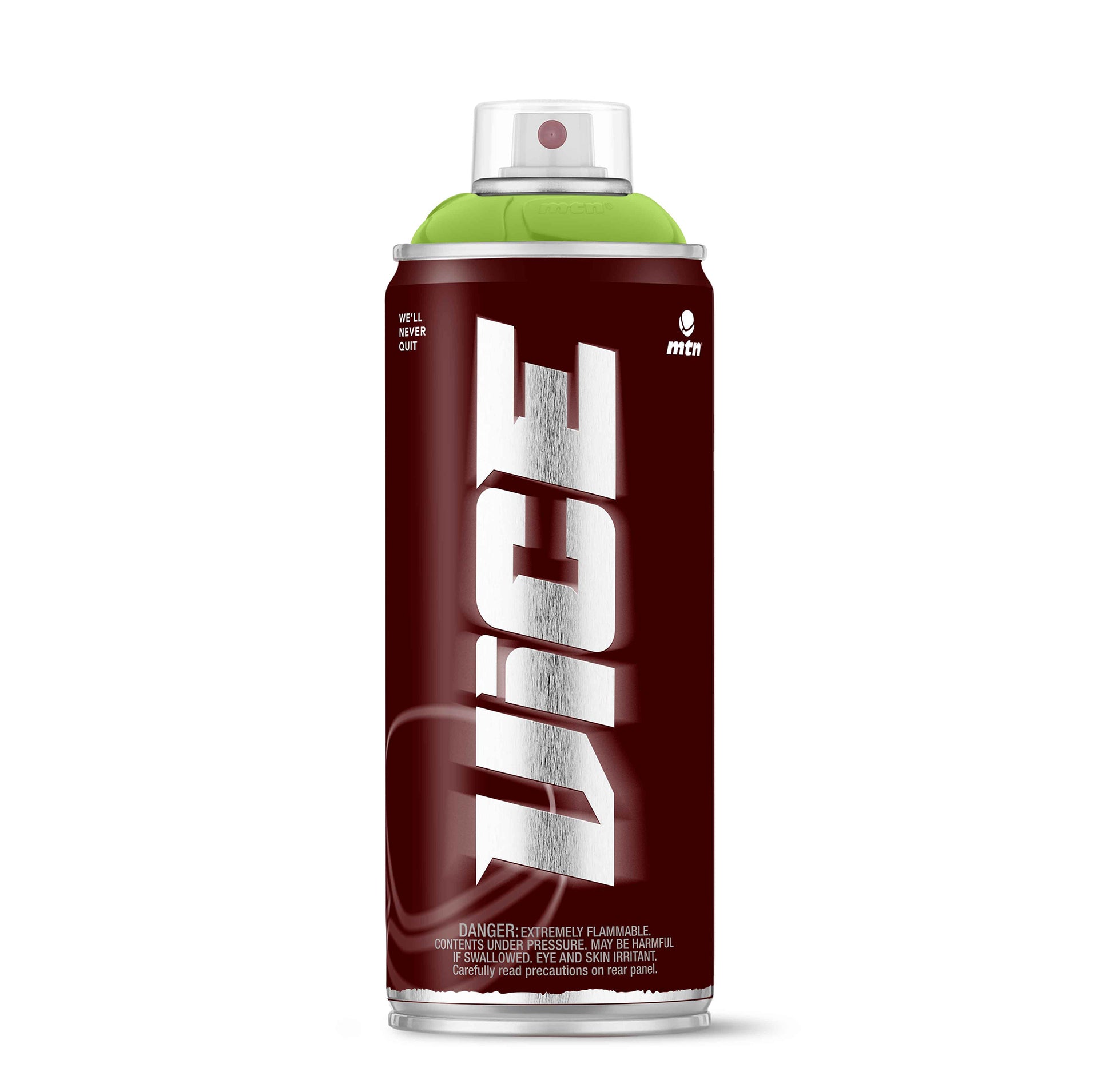 MTN VICE Costa Green spray can – emerald green paint on a white background