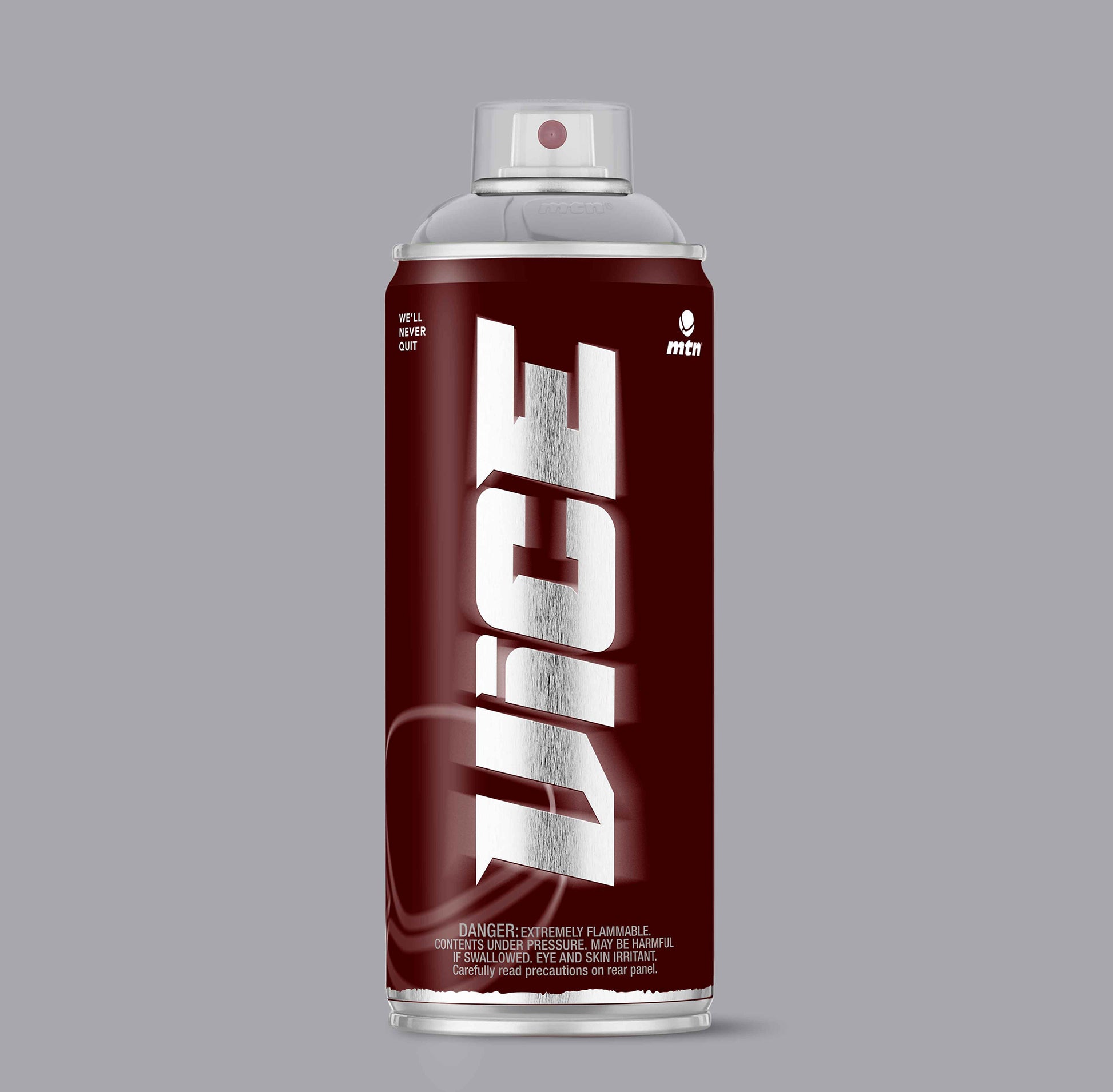 MTN VICE Sashimi spray paint can – deep salmon red graffiti paint with VICE branding on a grey background