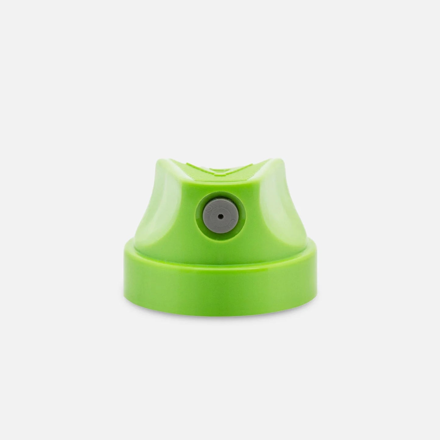 Green Montana Level 1 spray nozzle on a white background