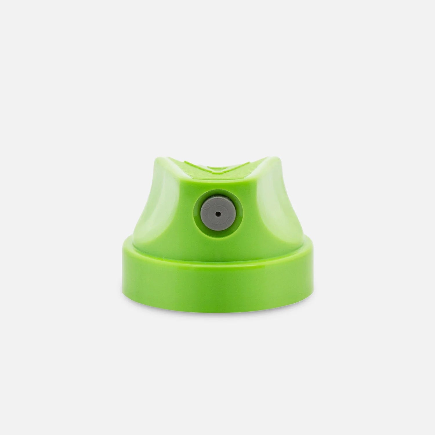 Green Montana Level 1 spray nozzle on a white background