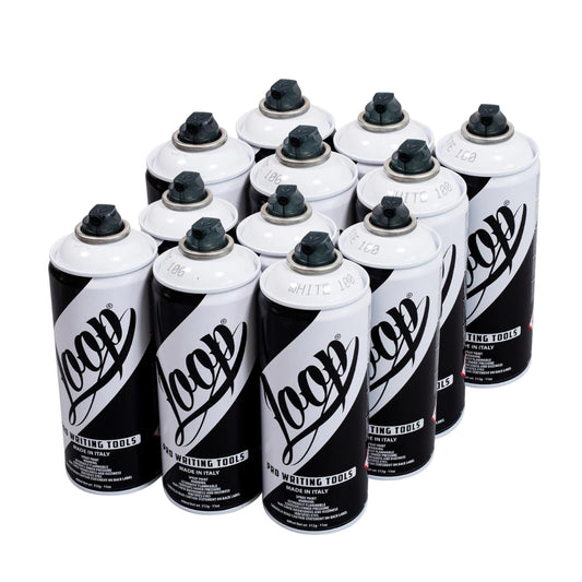 Loop Colours White 12-Pack – LP-100
