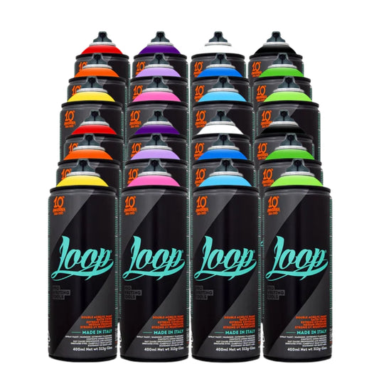 Loop Colours Starter Pack – 24 Cans (Random Colours)