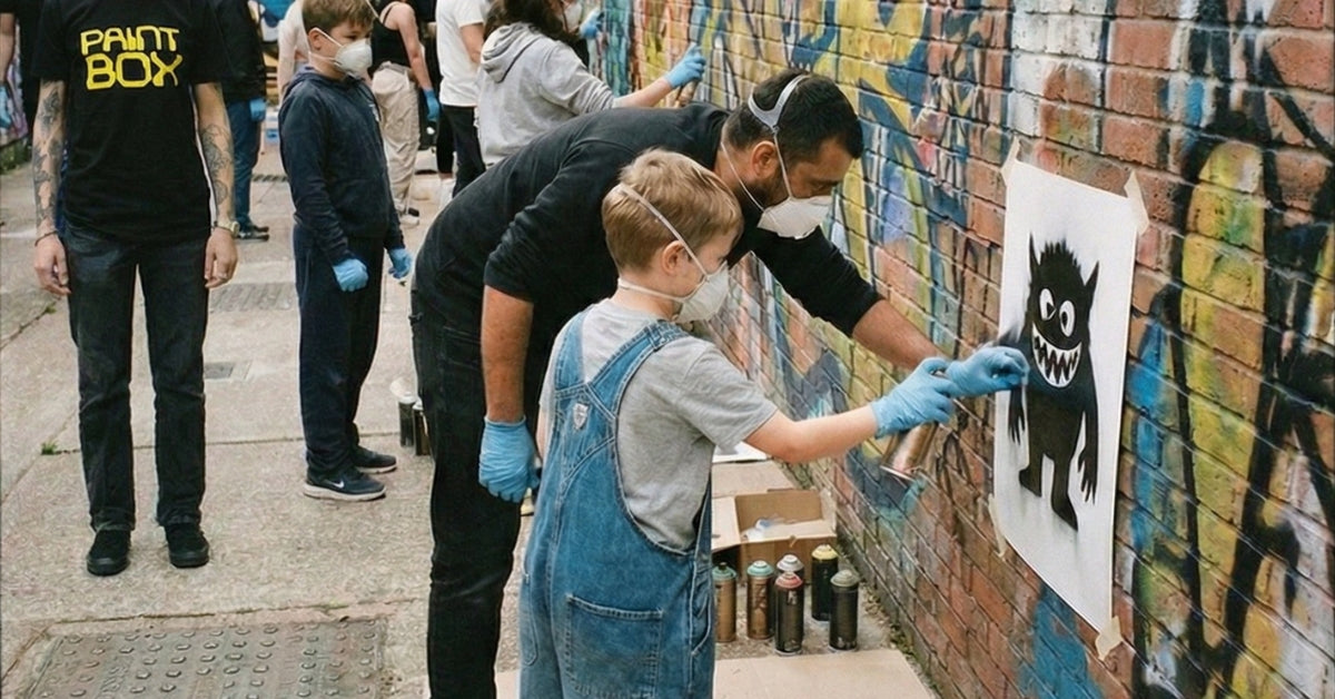 Graffiti Workshop London – Spray Paint Experience